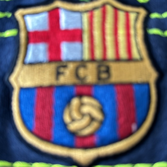 Nike Barcelona Soccer sweatshirt/swearer with full zipper - Picture 2 of 9